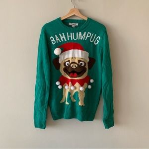 Holiday Pug Sweater